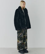 【一部予約】AIVER ショートフェイクファーコート