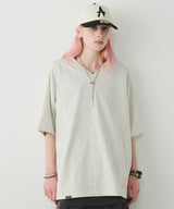 AIVER 30/2ウォッシュ天竺フットボールS/S TEE