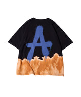 KODAI YASUNO×AIVER ハンドブリーチAブラックS/SビッグTEE