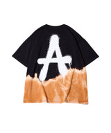 KODAI YASUNO×AIVER ハンドブリーチAブラックS/SビッグTEE