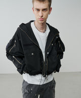 AIVER Atelier Made ソロテックスショートフライトブルゾン