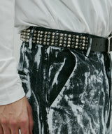 AIVER ペンキ加工バギーデニム