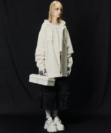 【ONLINE STORE先行予約】AIVER レイヤードカットオフツイルシャツ