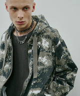 AIVER カモフラージュフルジップパーカー