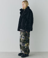 【一部予約】AIVER ショートフェイクファーコート