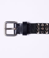 AIVER 3連スタッズレザーバングル