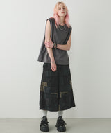 AFF AIVER 16/-ウォッシュ天竺N/S TEE (ショートレングス)