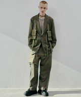 着用パンツ:高密度ギャバフライトパンツ(問い合わせ番号/ACGEN256002/AC00000048)※セットアップ着用