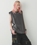 AFF AIVER 16/-ウォッシュ天竺N/S TEE (レギュラーレングス)