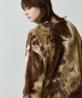 AFF AIVER ムラ染めニットL/S TEE