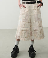 AIVER ボロクォーターカーゴパンツ