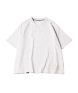 AIVER 30/2ウォッシュ天竺フットボールS/S TEE