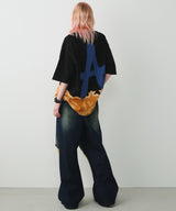 KODAI YASUNO×AIVER ハンドブリーチAブラックS/SビッグTEE