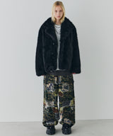 【一部予約】AIVER ショートフェイクファーコート