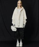 【ONLINE STORE先行予約】AIVER レイヤードカットオフツイルシャツ