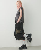 AFF AIVER 16/-ウォッシュ天竺N/S TEE (ショートレングス)