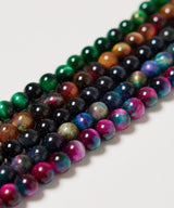 AIVER ランダムタイガーアイネックレス