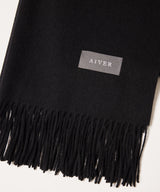 AIVER ウール100大判ロングマフラー