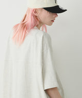 AIVER 30/2ウォッシュ天竺フットボールS/S TEE