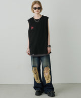 AIVER AグラデーションN/S TEE