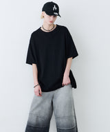 【予約】AFF AIVER 16/-ウォッシュ天竺スキッパーS/S TEE