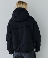 AIVER イリディセントパファーブルゾン