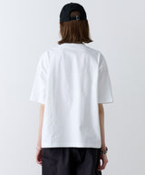 AIVER 30/2ウォッシュ天竺ガゼットポケットコンパクトS/S TEE