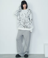 AFF AIVER ヘビースウェットバギーパンツ