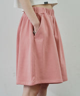 AIVER スウェットワイドバギーショートパンツ