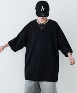 AIVER 16/‐ウォッシュ天竺モンスターS/S TEE