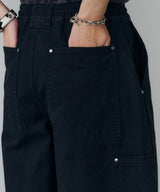 AIVER ワイドクォーターダブルニーパンツ