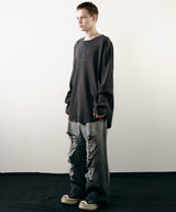 【ONLINE STORE先行予約】AIVER ヘビーワッフルモンスターL/S TEE