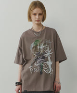 AIVER スクリブルS/S TEE