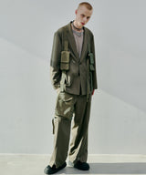 AIVER Atelier Made 高密度ギャバハーネステーラードジャケット