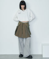 AFF AIVER ヘビースウェットバギーパンツ