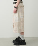 AIVER ボロクォーターカーゴパンツ