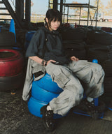 AIVER 3連スタッズレザーバングル