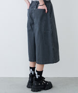 AIVER ワイドクォーターダブルニーパンツ