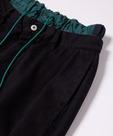 AIVER レイヤードバギーデニムスラックス