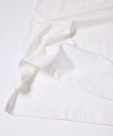 AFF AIVER 20/-シルケット天竺サイドスリットロングタンクトップ