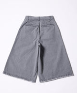 AIVER ワイドクォーターデニムパンツ