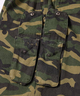 AIVER カモレイヤードカーゴパンツ