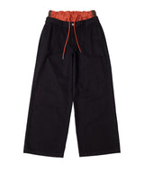 AIVER レイヤードバギーデニムスラックス