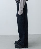 AIVER ボンテージデニムベイカーパンツ