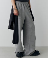 AIVER ヘビースウェットレイヤードバギーパンツ