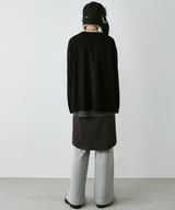 AIVER 30/2ウォッシュ天竺フットボールL/S TEE