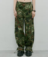 AIVER カモフラージュカーブパンツ