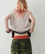 AIVER カモレイヤードカーゴパンツ