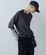 AFF AIVER ワッフルレイヤードL/S TEE