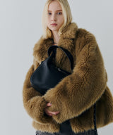 【一部予約】AIVER ショートフェイクファーコート